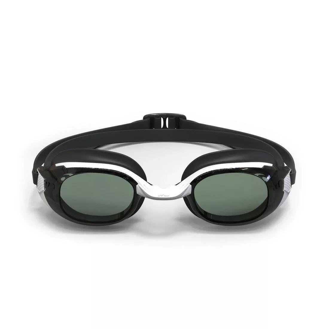 NABAIJI - Unisex Mirrored Lenses Swimming Goggles - Bfit 500, Black