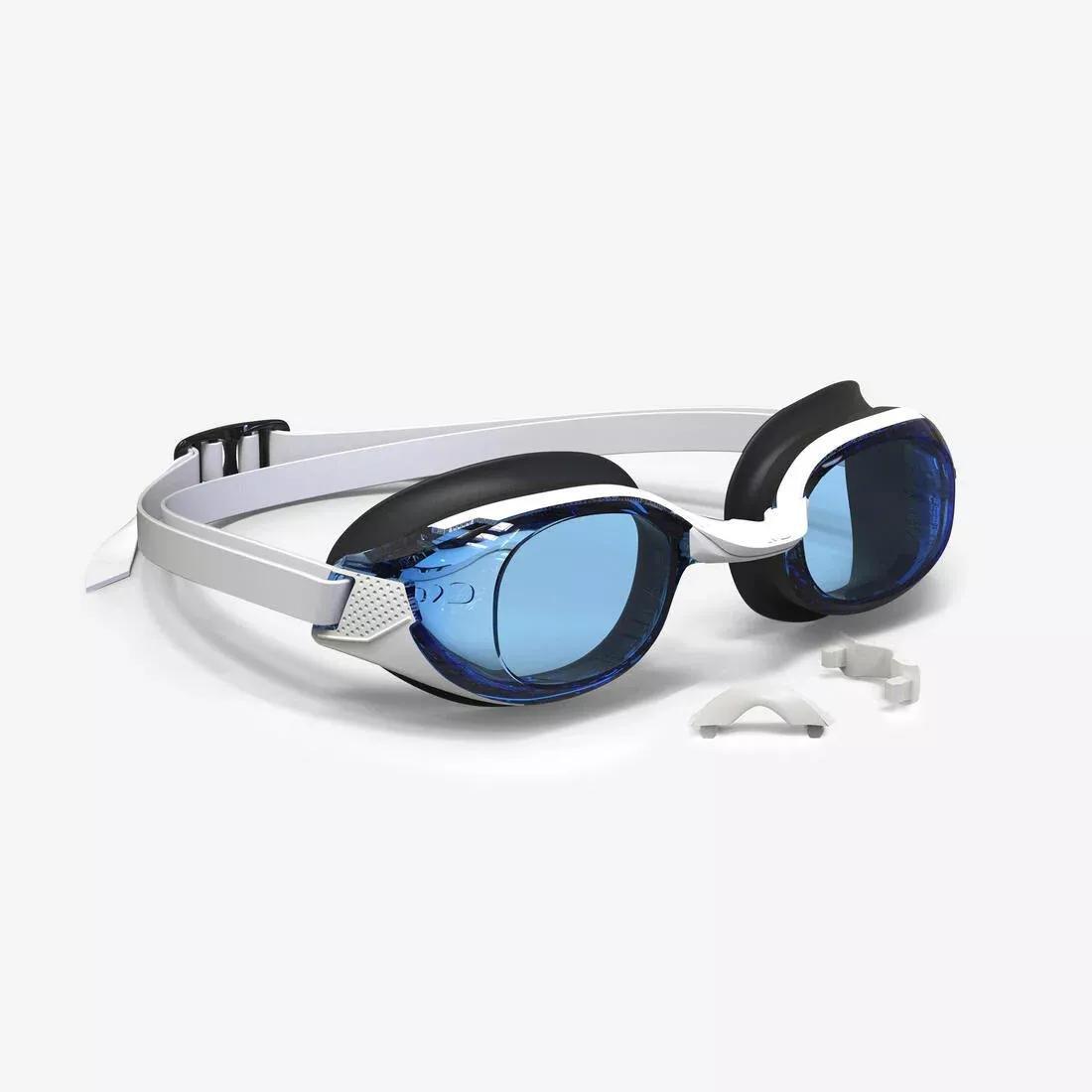 Swimming Goggles Bfit - Mirrored Lenses - One Size, Black, No Color, large image number 0
