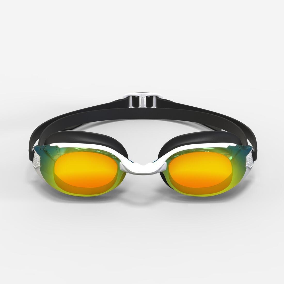 Swimming Goggles Bfit - Mirrored Lenses - One Size, Black, No Color, large image number 10