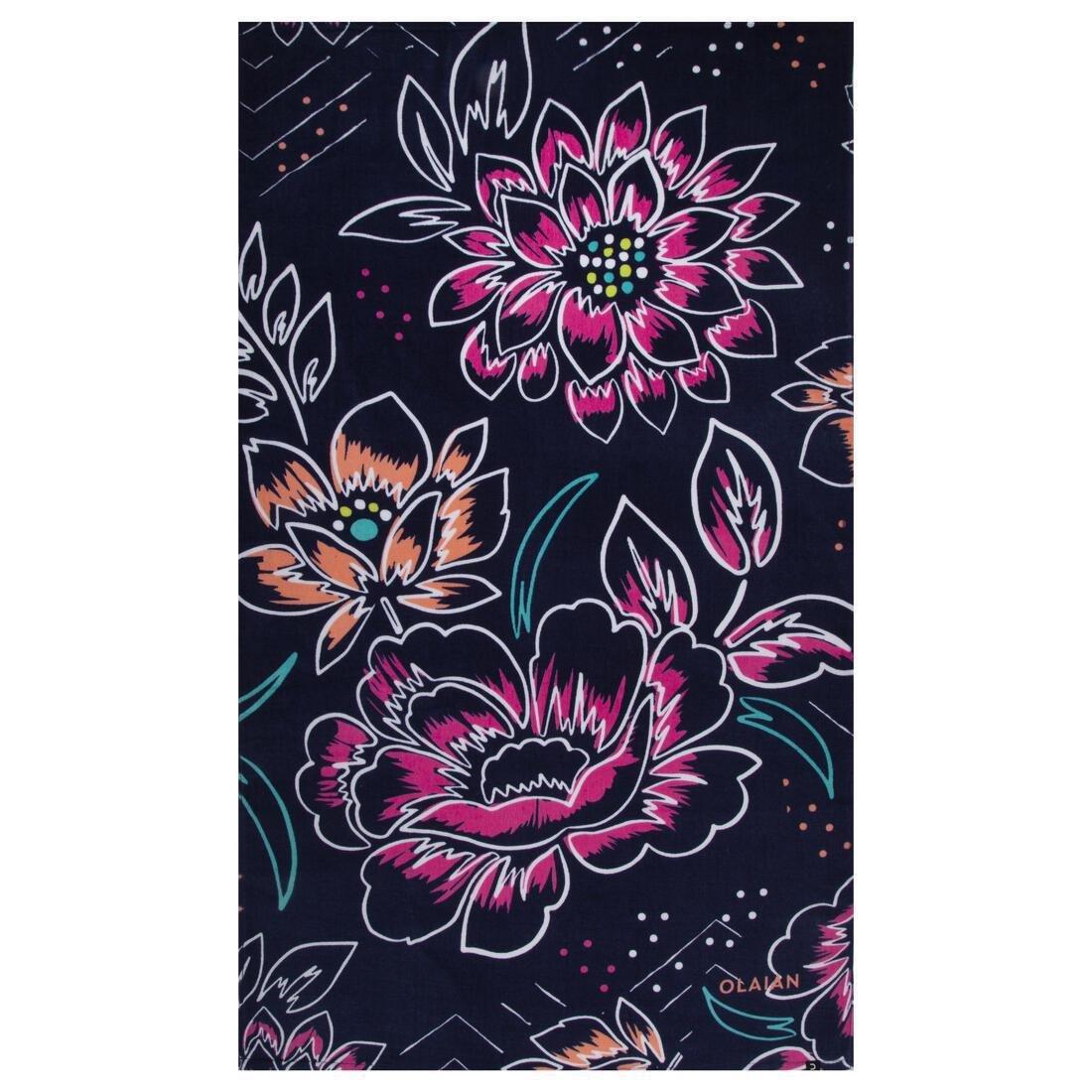 Towel - L 145 X 85 Cm, Black, No Color, large image number 1