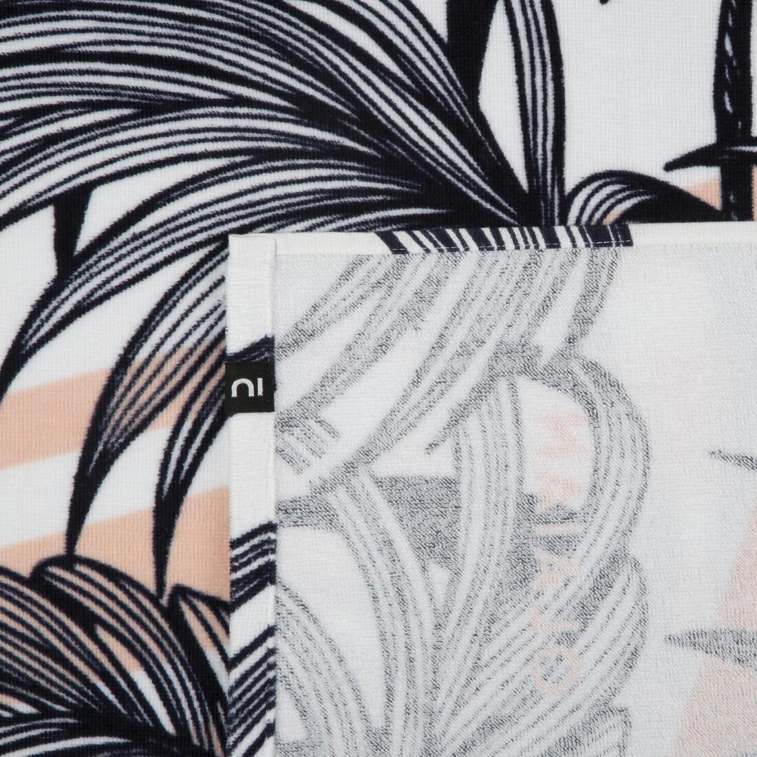 Towel - L 145 X 85 Cm, Black, No Color, large image number 14