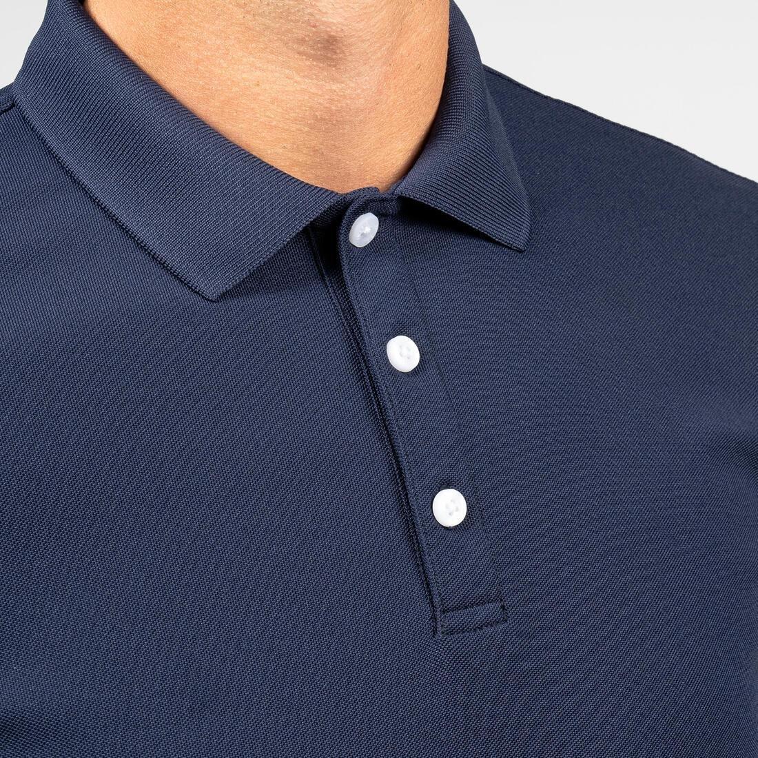 Men Golf Short Sleeve Polo Shirt - Ww500, White, , large image number 4