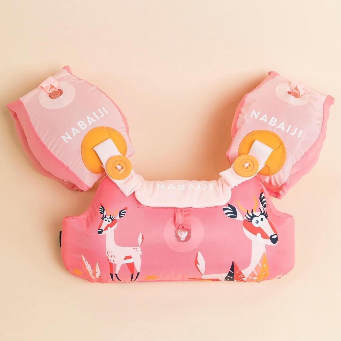 Kids Girls Progressive Armband-Belt - The Tiswim 15-30 Kg, Pink, , medium