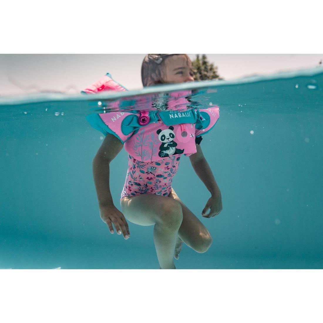 Kids Girls Progressive Armband-Belt - The Tiswim 15-30 Kg, Pink, No Color, large image number 11