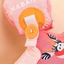 NABAIJI - Kids Girls Adjustable Pool Armbands-Waistband - 15 To 30 Kg Tiswim, Pink