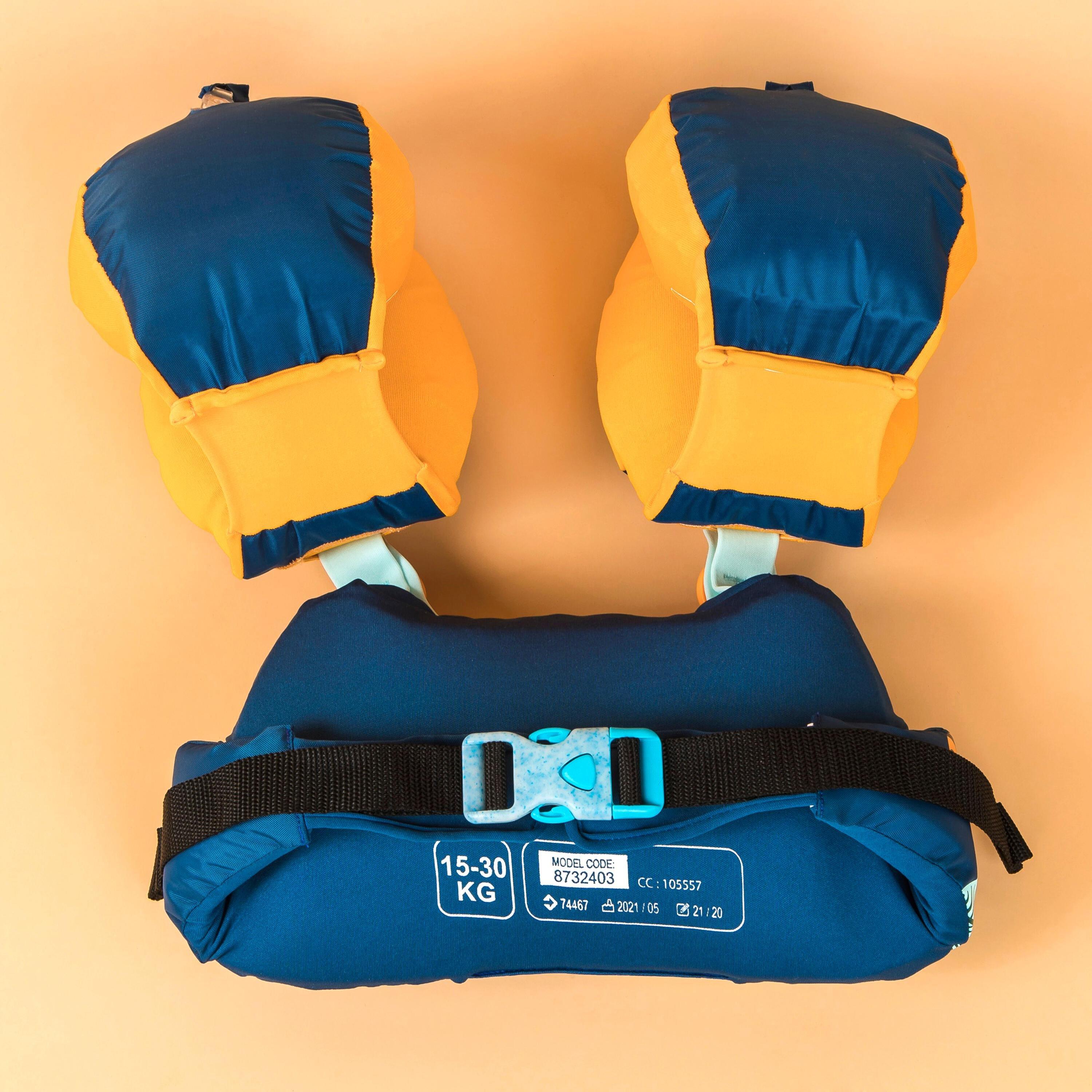 Kids Boys Progressive Armband-Belt - The Tiswim 15-30 Kg, Blue, No Color, large image number 3