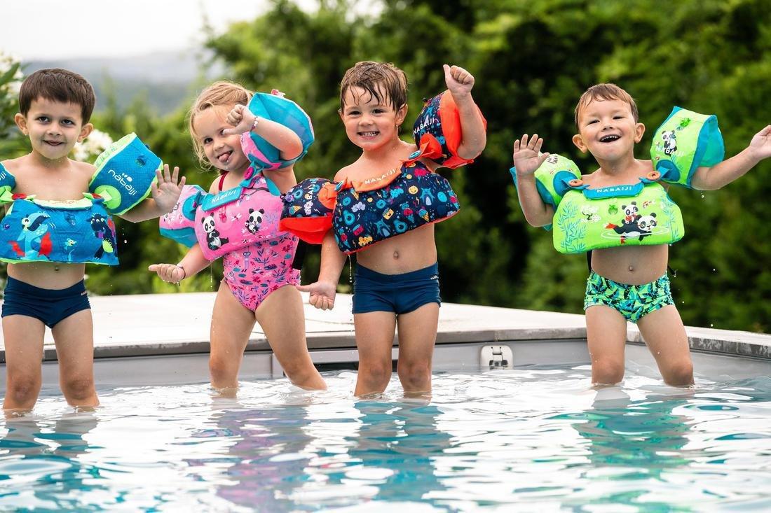 Kids Boys Progressive Armband-Belt - The Tiswim 15-30 Kg, Blue, No Color, large image number 11