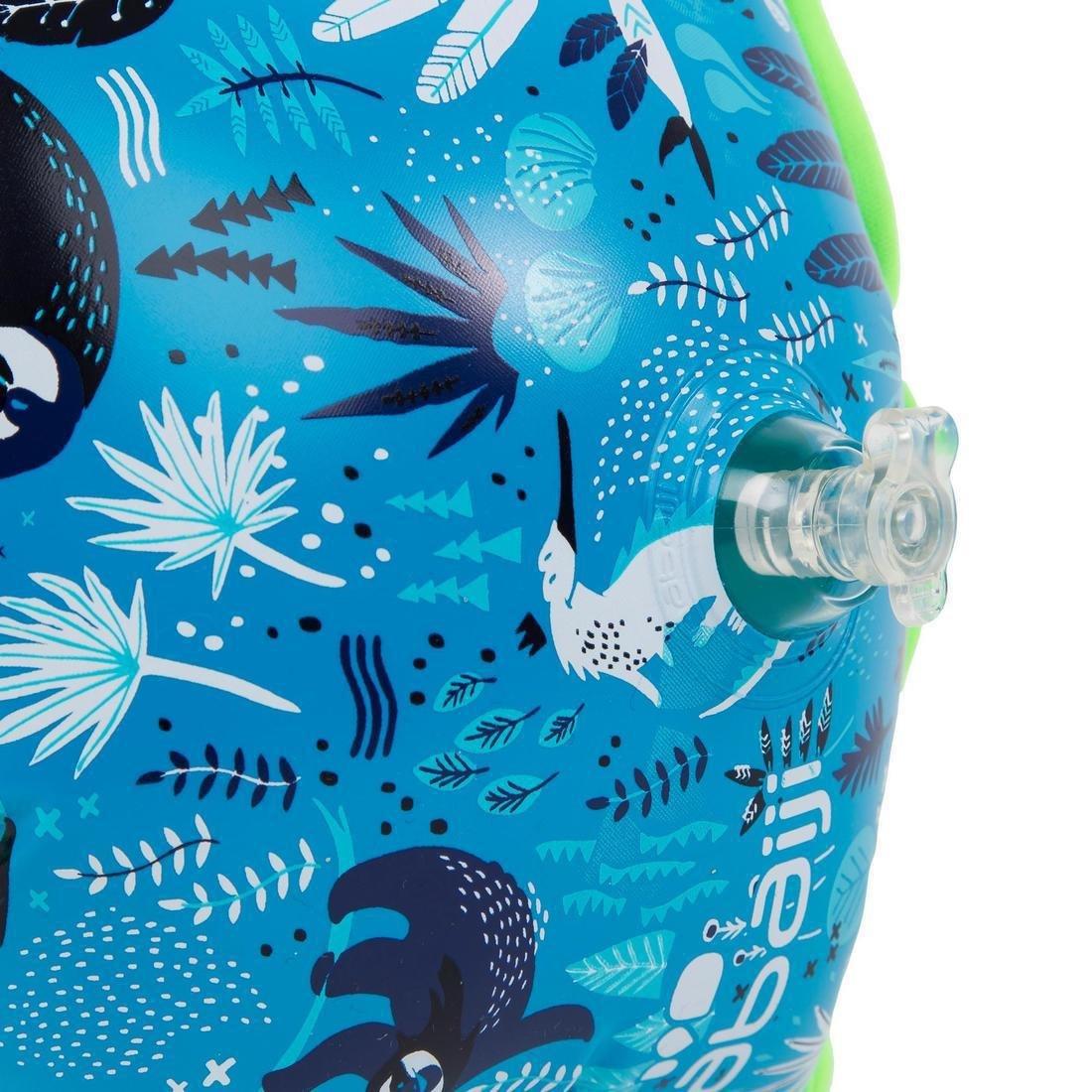 Kids unisex Swimming Armbands With Fabric Interior For 15-30 Kg, Blue, No Color, large image number 2