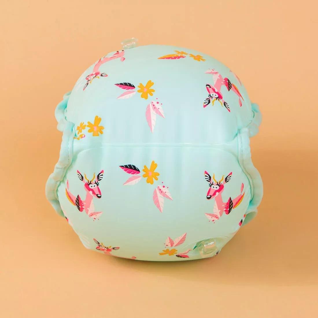 Kids unisex Swimming Armbands With Fabric Interior For 15-30 Kg, Blue, No Color, large image number 7