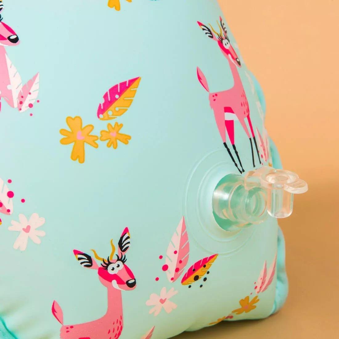 Kids unisex Swimming Armbands With Fabric Interior For 15-30 Kg, Blue, No Color, large image number 8