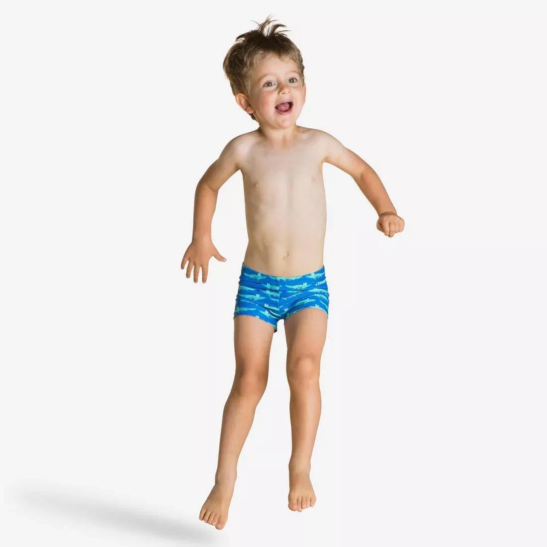 Kids Boys Swim Shorts, Blue, , large image number 0