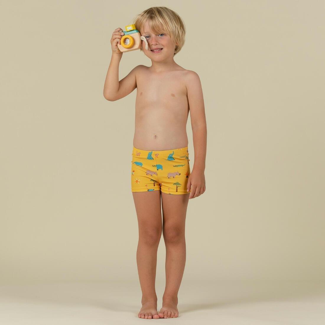 Kids Boys Swim Shorts, Blue, , large image number 1