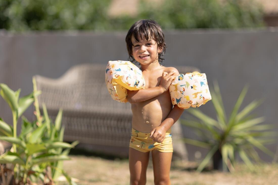 Kids Boys Swim Shorts, Blue, No Color, large image number 8