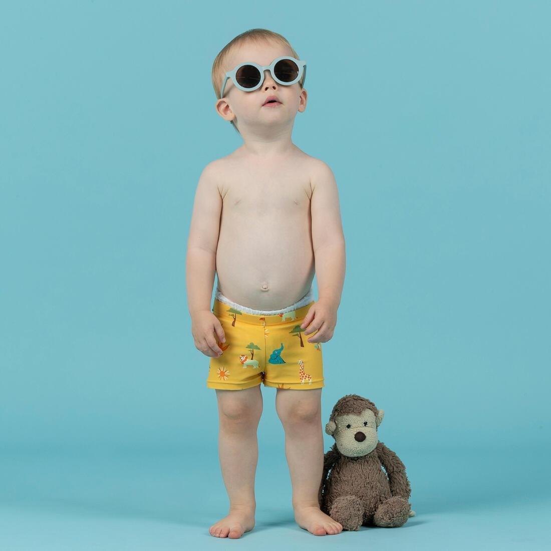 Kids Boys Swim Shorts, Blue, , large image number 12