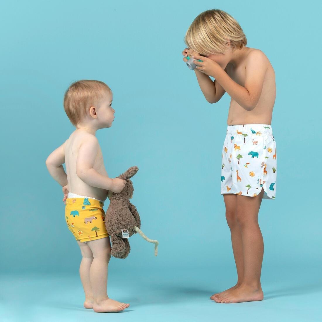 Kids Boys Swim Shorts, Blue, , large image number 14