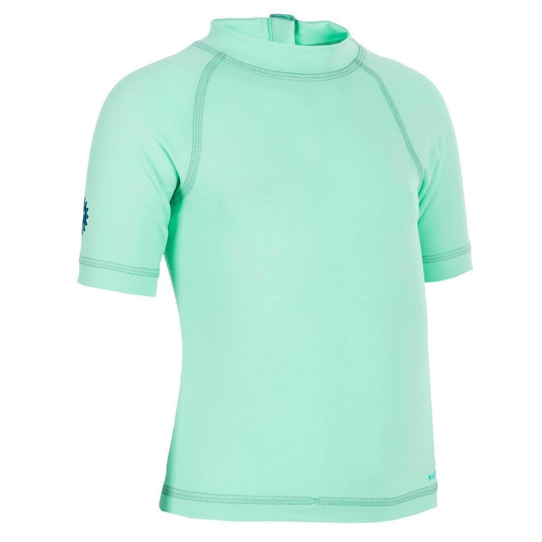 Kids Baby Uv-Protection Short Sleeve T-Shirt, Blue, , large image number 3