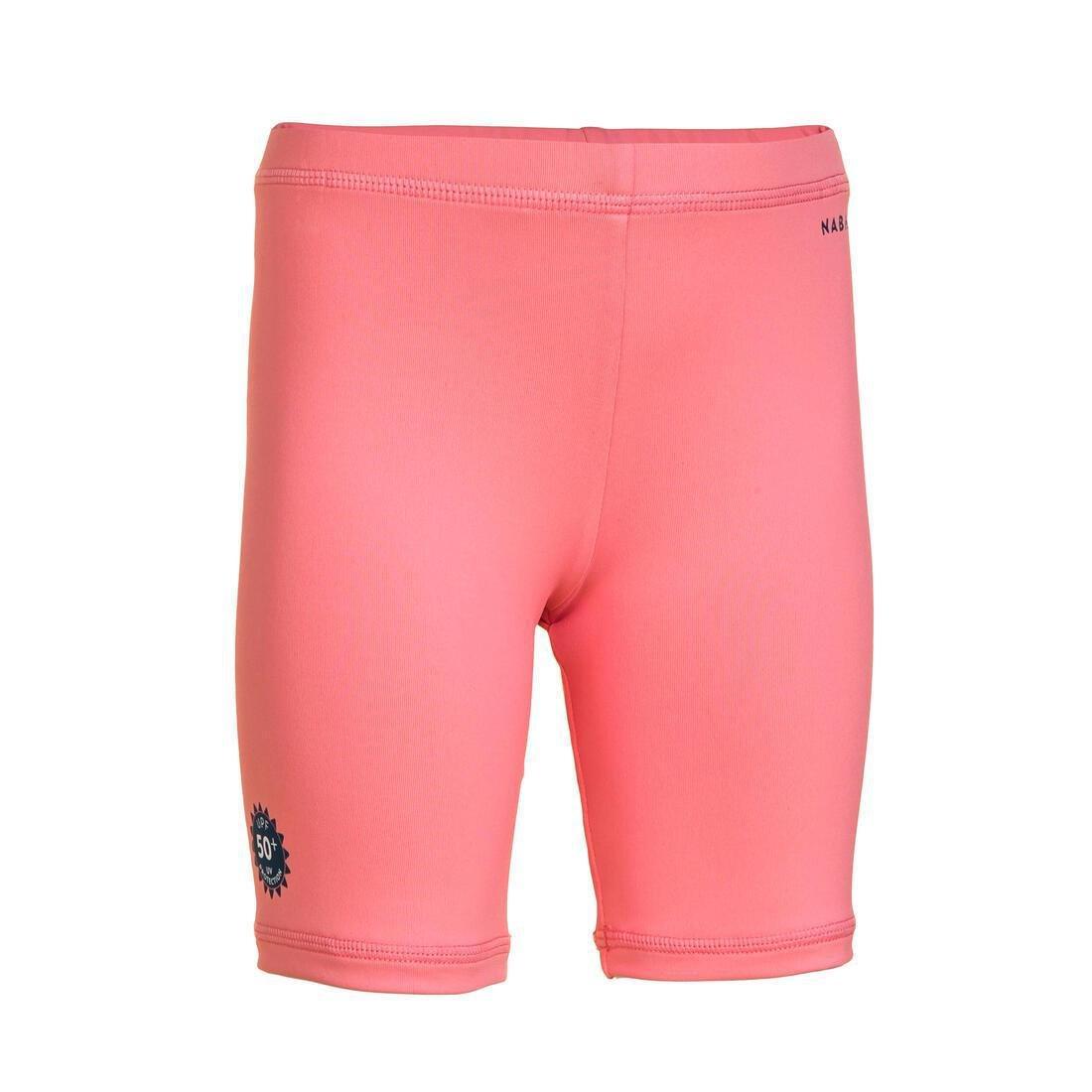 Kids Girls Mid-Length Anti-Uv Swimsuit Bottom, Pink, , large image number 4