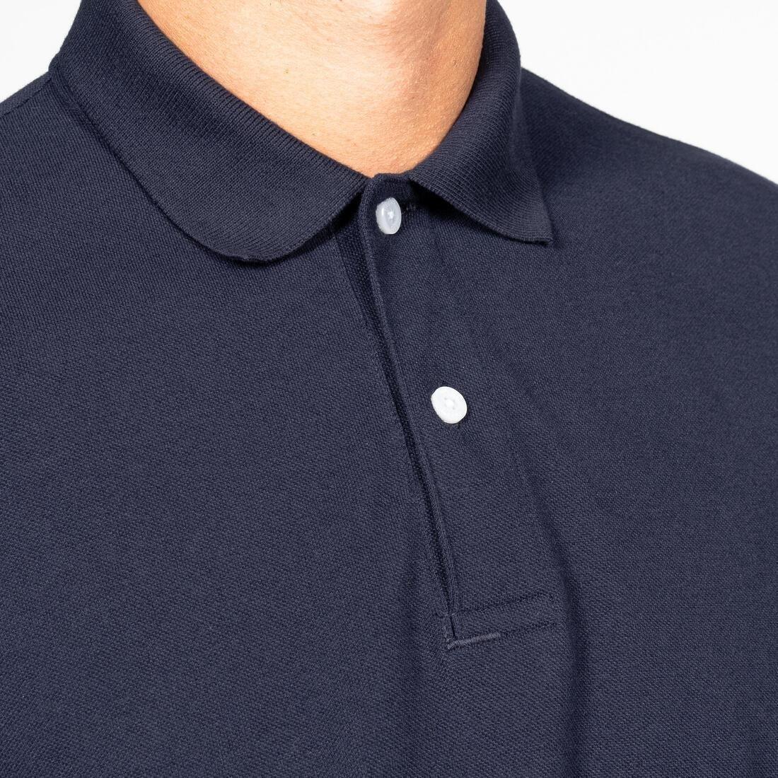 Men Golf Short-Sleeved Polo Shirt - Mw500, Blue, , large image number 3