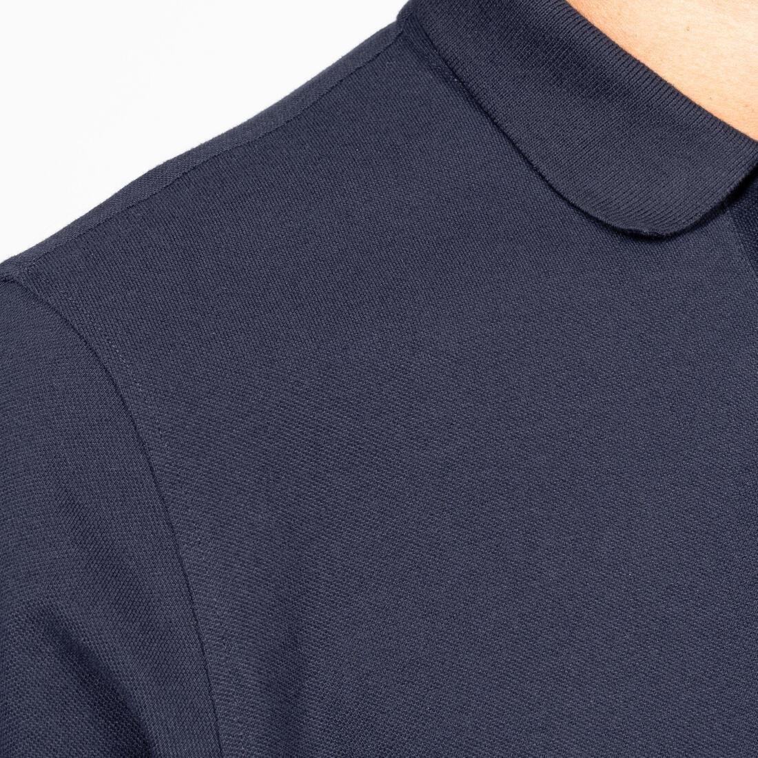 Men Golf Short-Sleeved Polo Shirt - Mw500, Blue, , large image number 4