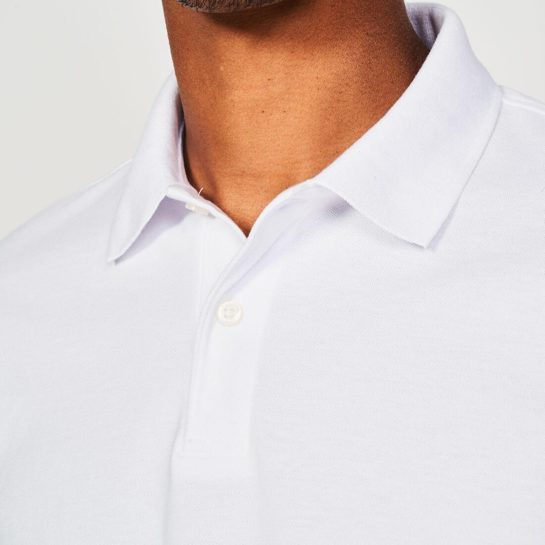 Men Golf Short-Sleeved Polo Shirt - Mw500, Blue, , large image number 9