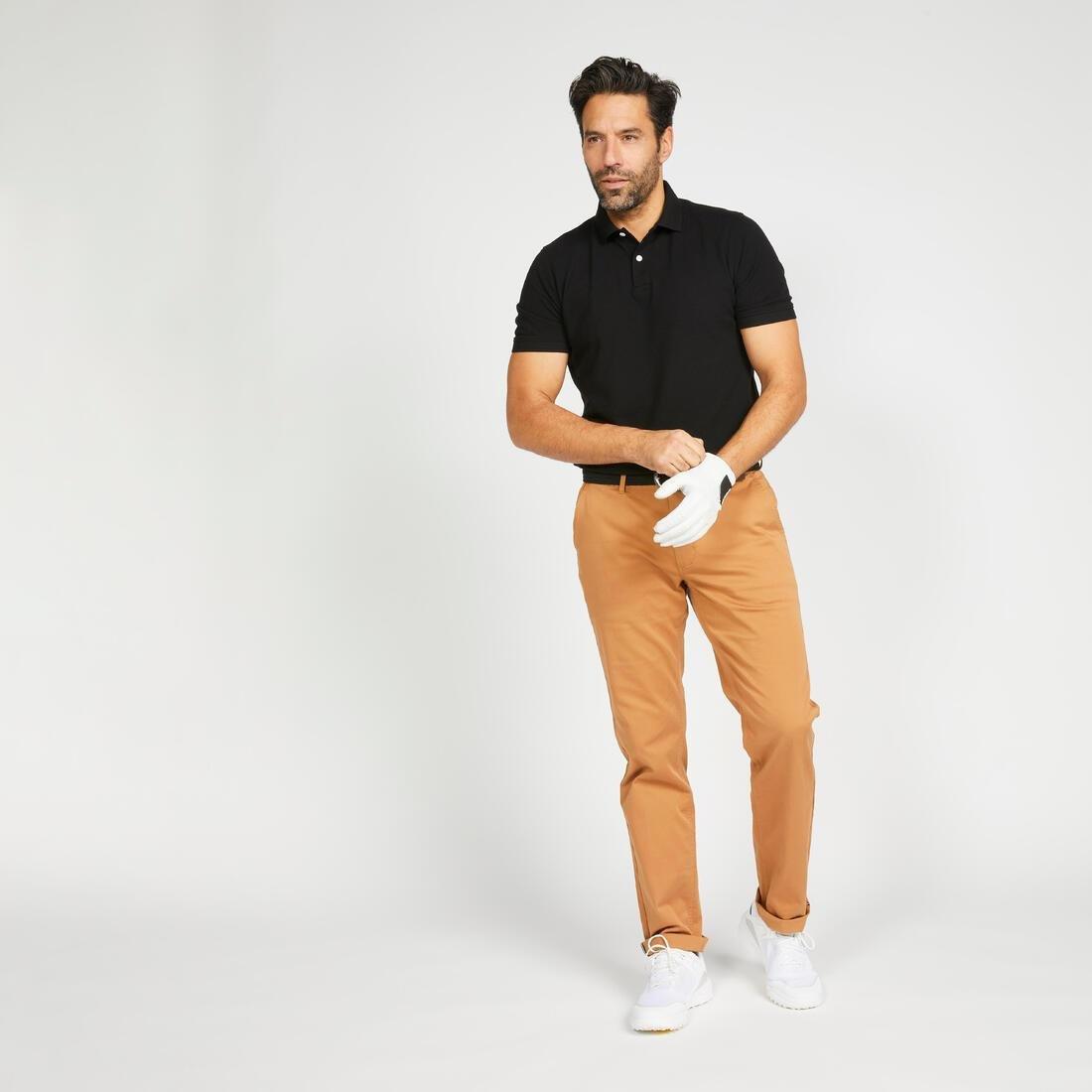 Men Golf Short-Sleeved Polo Shirt - Mw500, Blue, , large image number 12