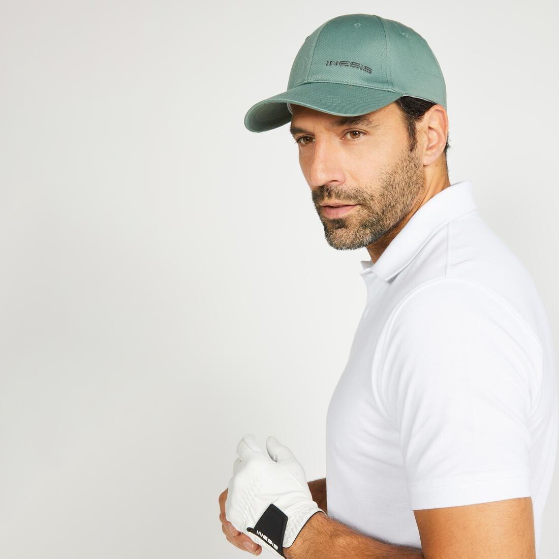 Men Golf Short-Sleeved Polo Shirt - Mw500, White, , large image number 3