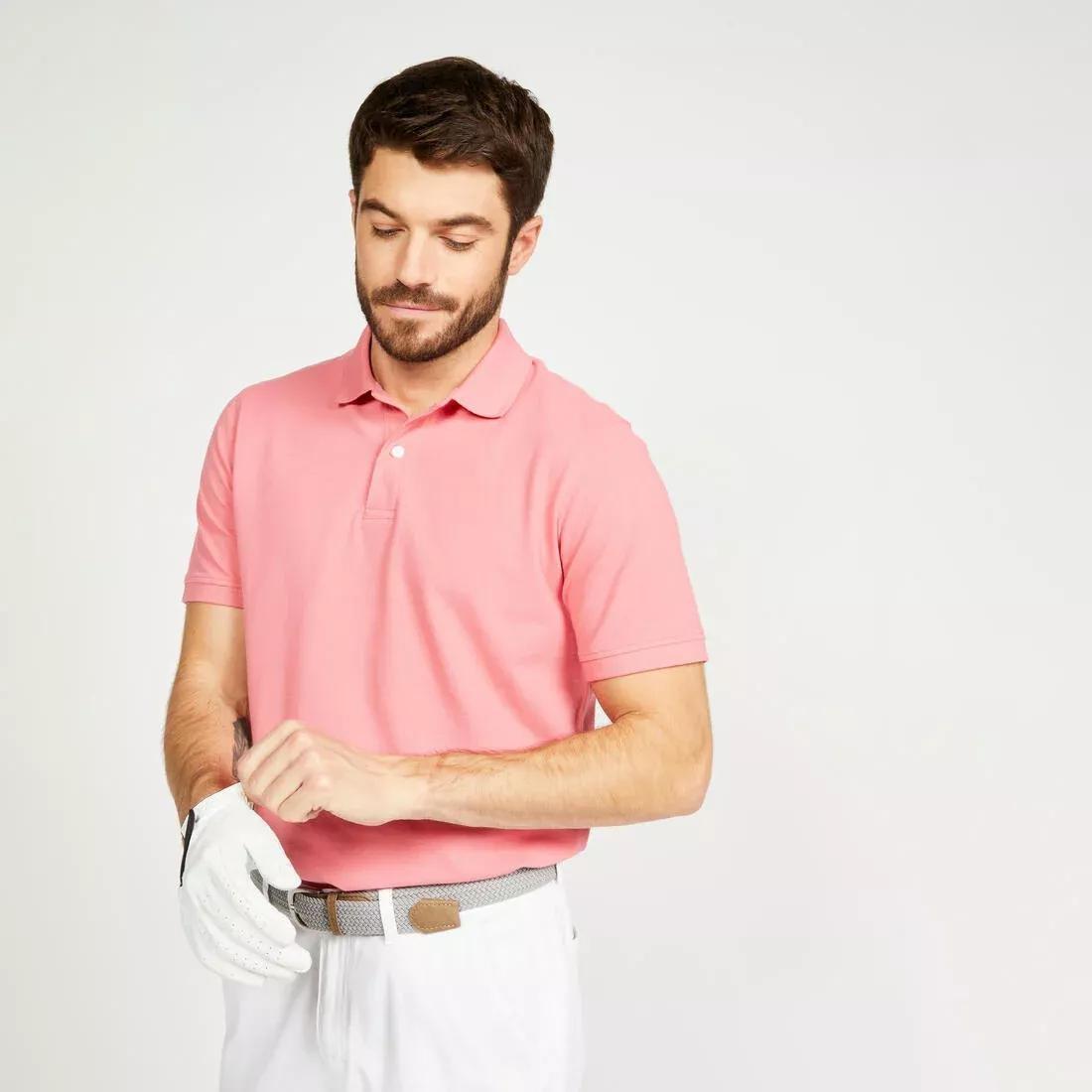 INESIS--S.S polo shirt MW500 M Light yellow, , large image number 7