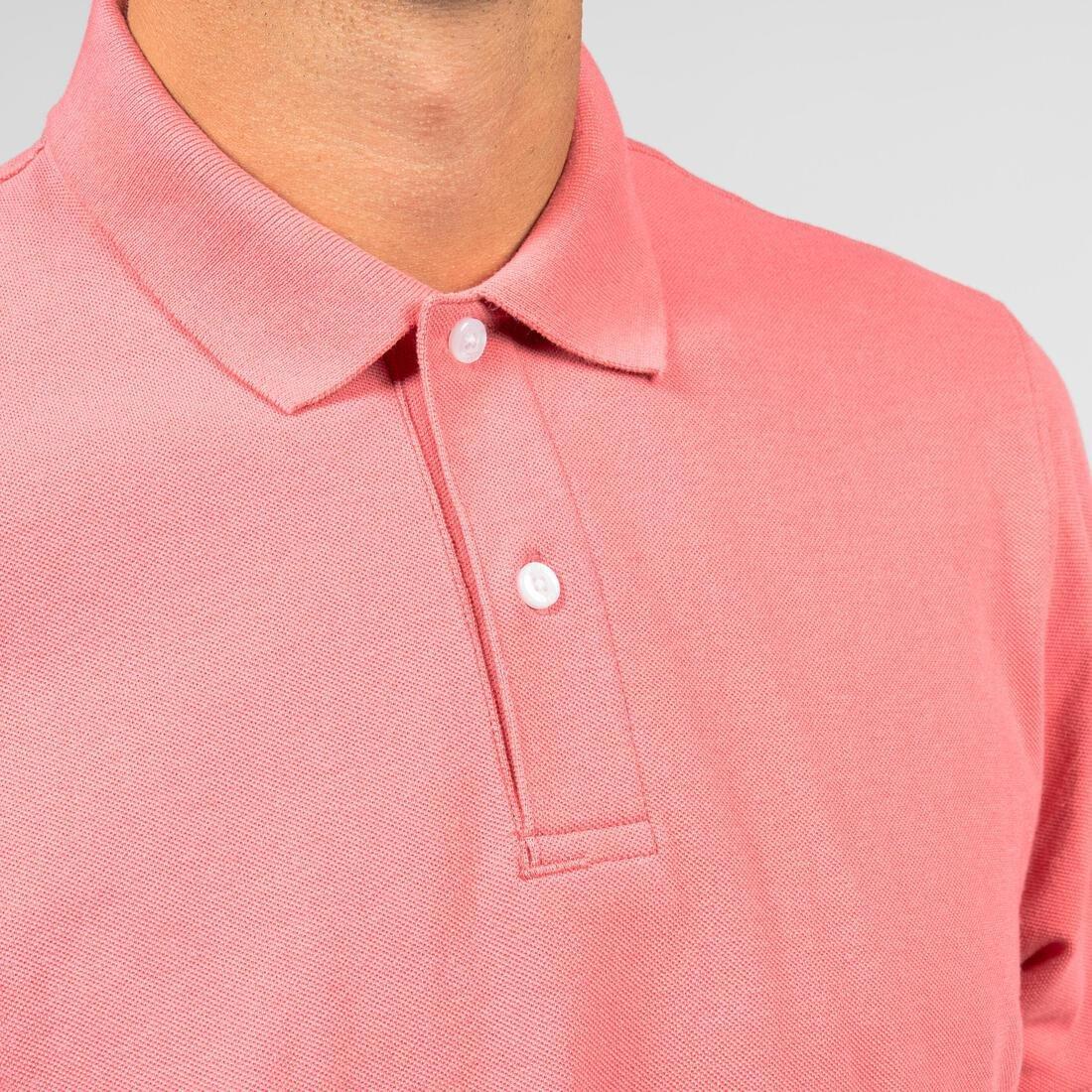 INESIS--S.S polo shirt MW500 M Light yellow, , large image number 8
