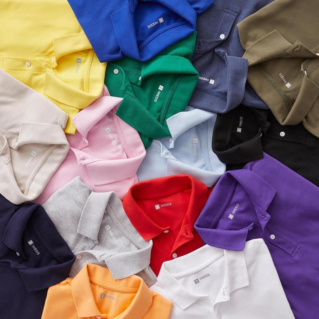INESIS--S.S polo shirt MW500 M Light yellow, , large image number 10