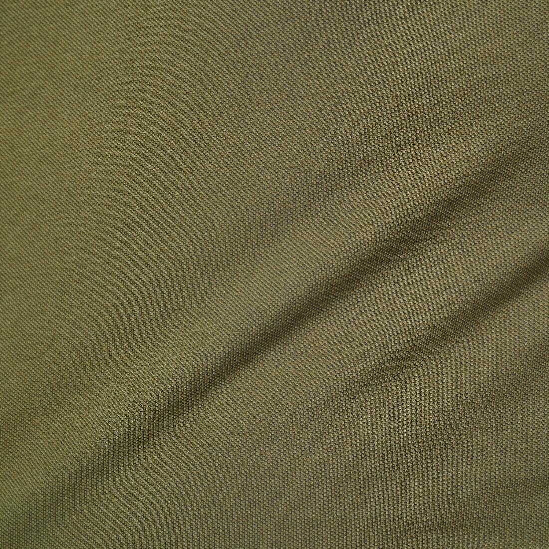 Men Golf Cotton Short-Sleeved Polo Shirt - Mw500, Green, , large image number 4