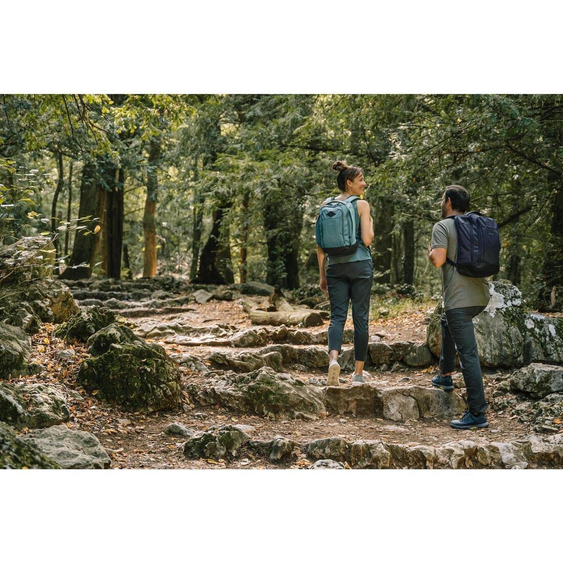 Men Hiking Trousers - NH500 Regular, Navy, No Color, large image number 3