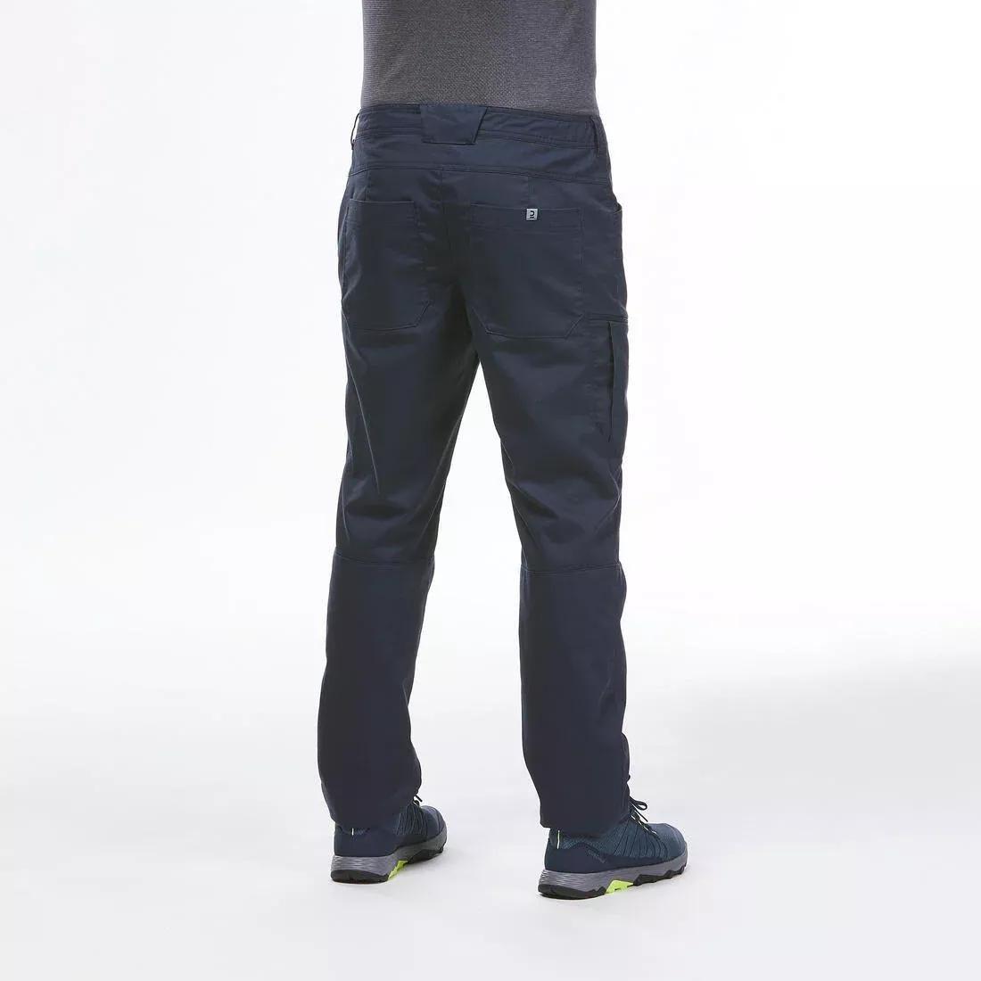 Men Hiking Trousers - NH500 Regular, Navy, No Color, large image number 7