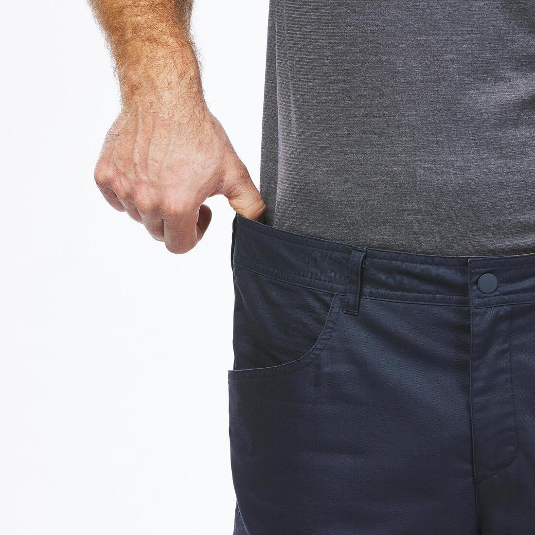 Men Hiking Trousers - NH500 Regular, Navy, No Color, large image number 12