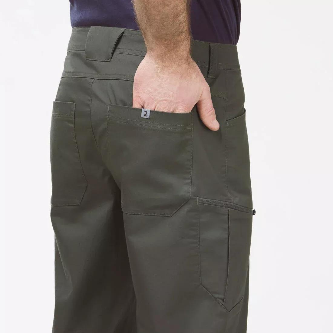 Men Hiking Trousers - NH500 Regular, Navy, No Color, large image number 14