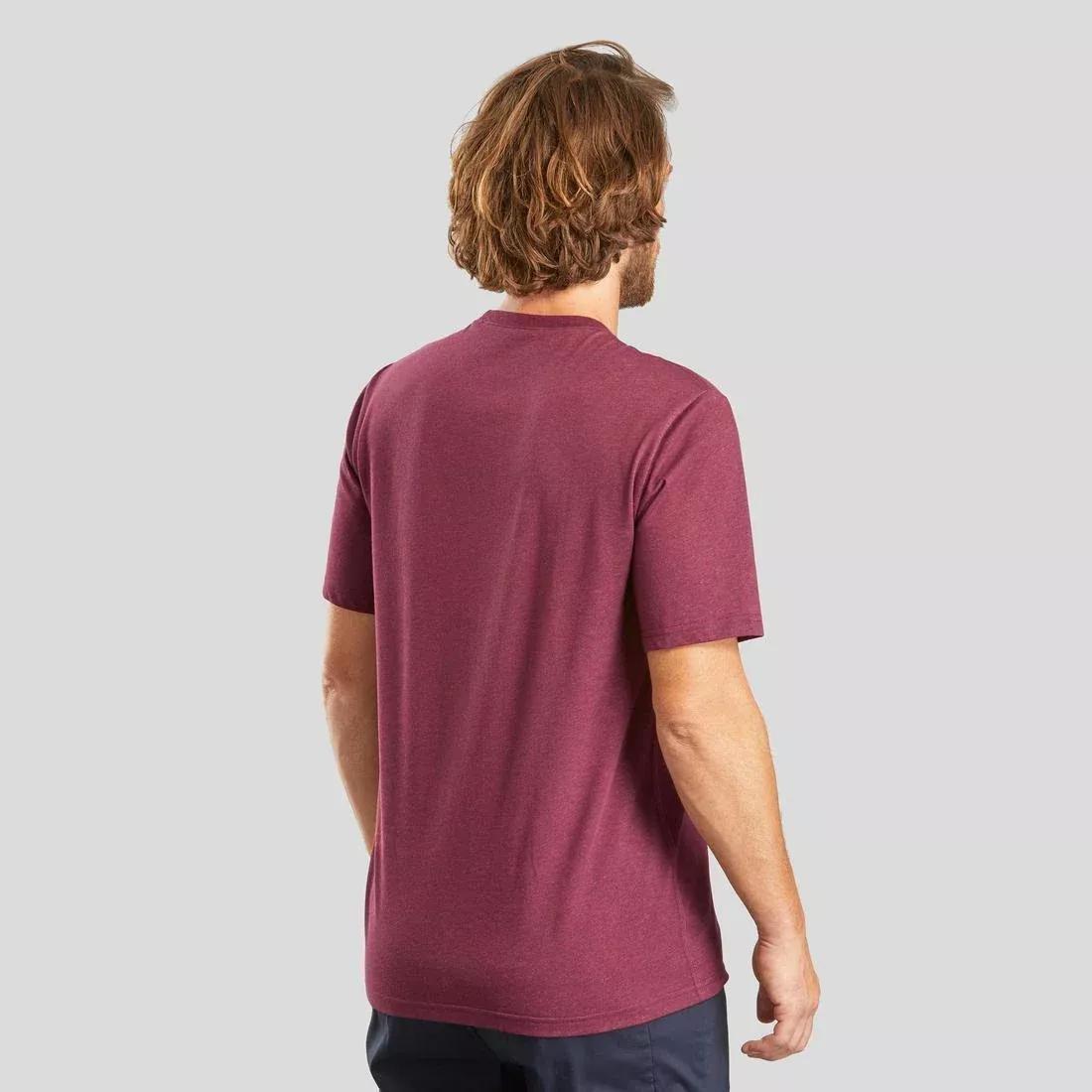 Men Hiking T-Shirt - Nh100, Yellow, , large image number 14