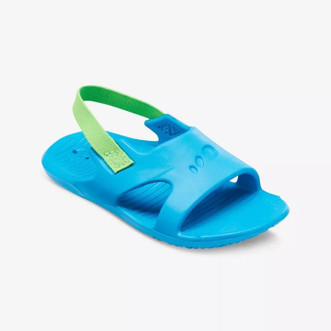 Kids Girls Pool Sandals/Shoes, Pink, No Color, medium