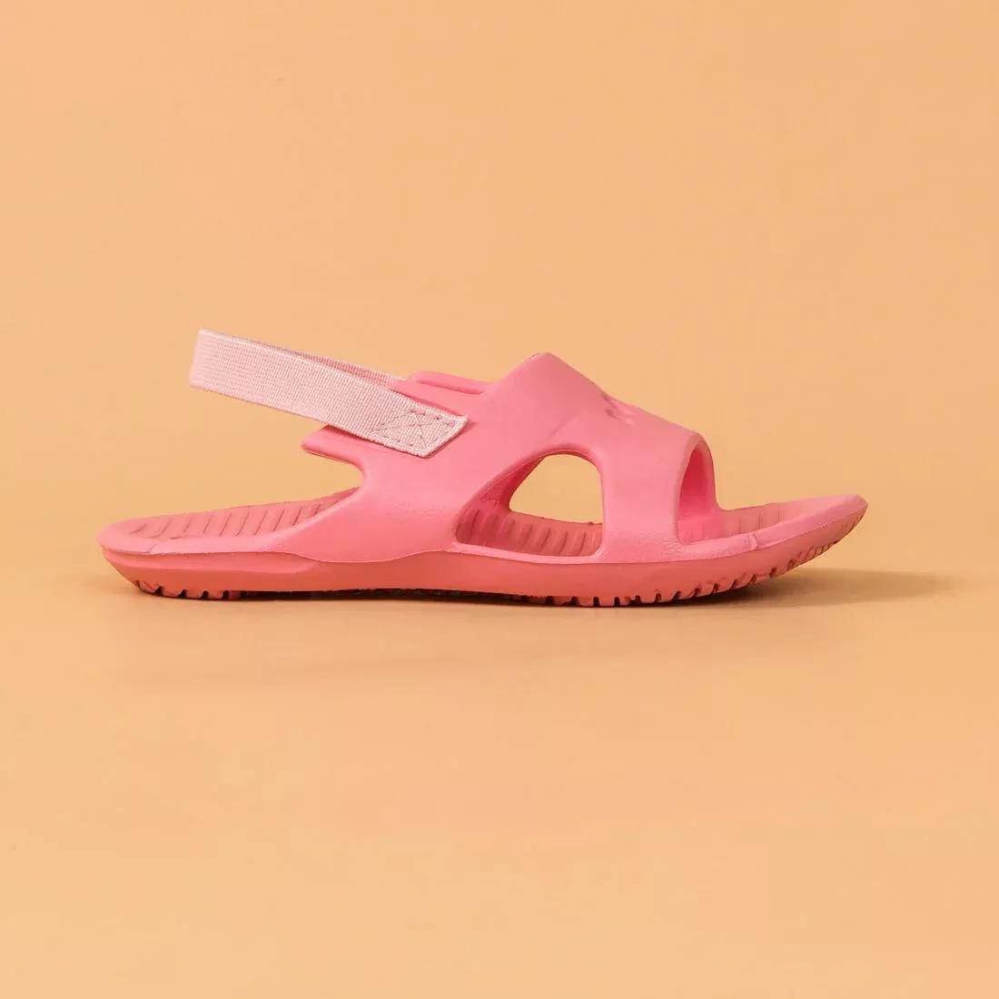 Kids Girls Pool Sandals/Shoes, Pink, , large image number 8