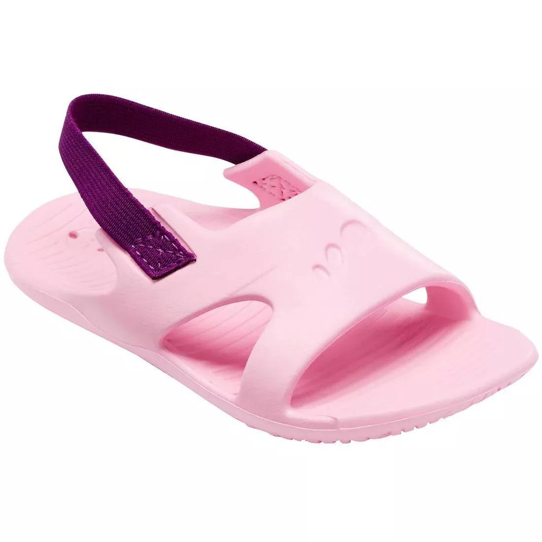 Kids Girls Pool Sandals/Shoes, Pink, , large image number 14