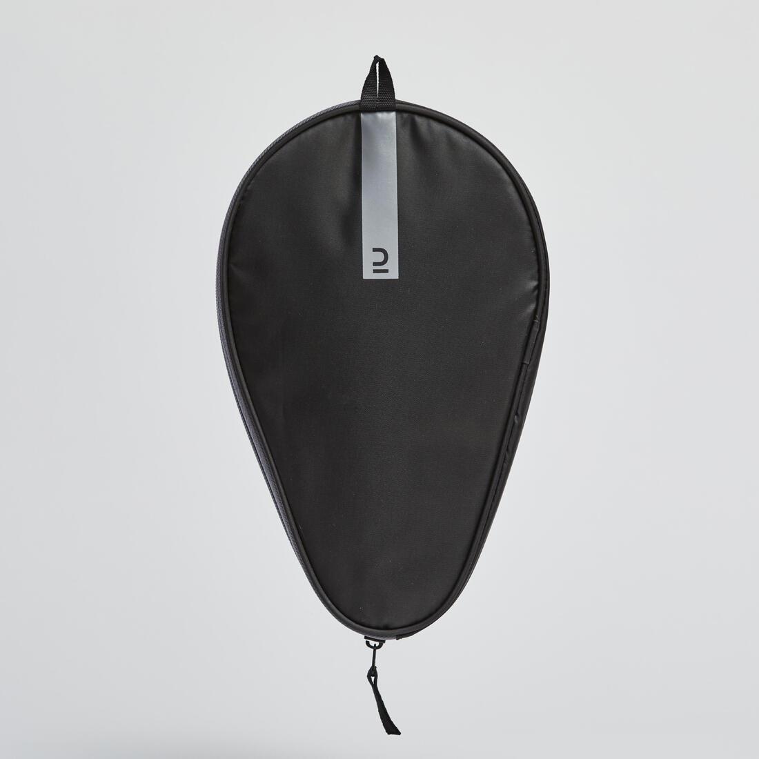 Table Tennis Racket Cover - Ttc 100, Black, No Color, large image number 1