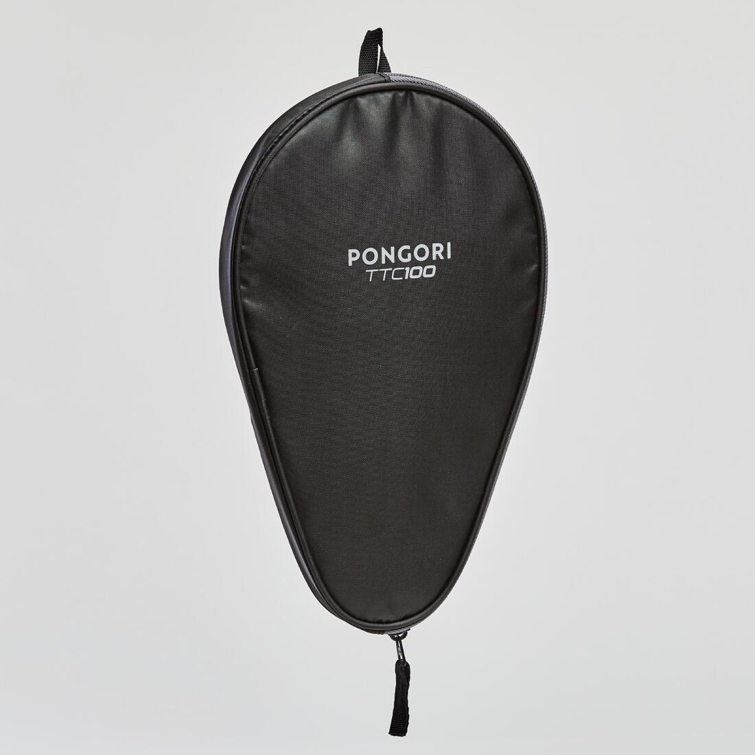Table Tennis Racket Cover - Ttc 100, Black, No Color, large image number 3