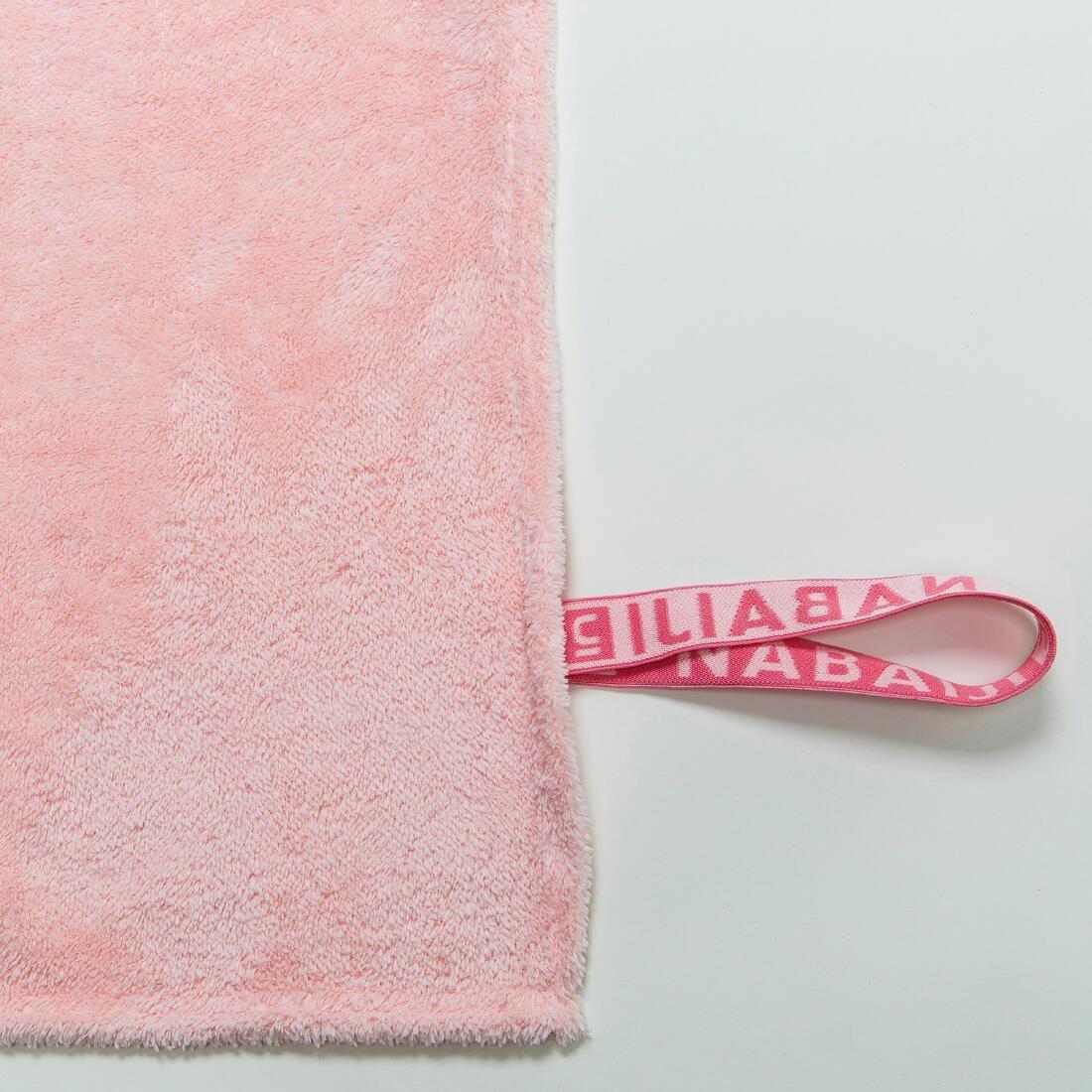 Swimming Ultra-Soft Microfibre Towel - Size Xl 110 X 175 Cm, Desert Rose, No Color, large image number 6