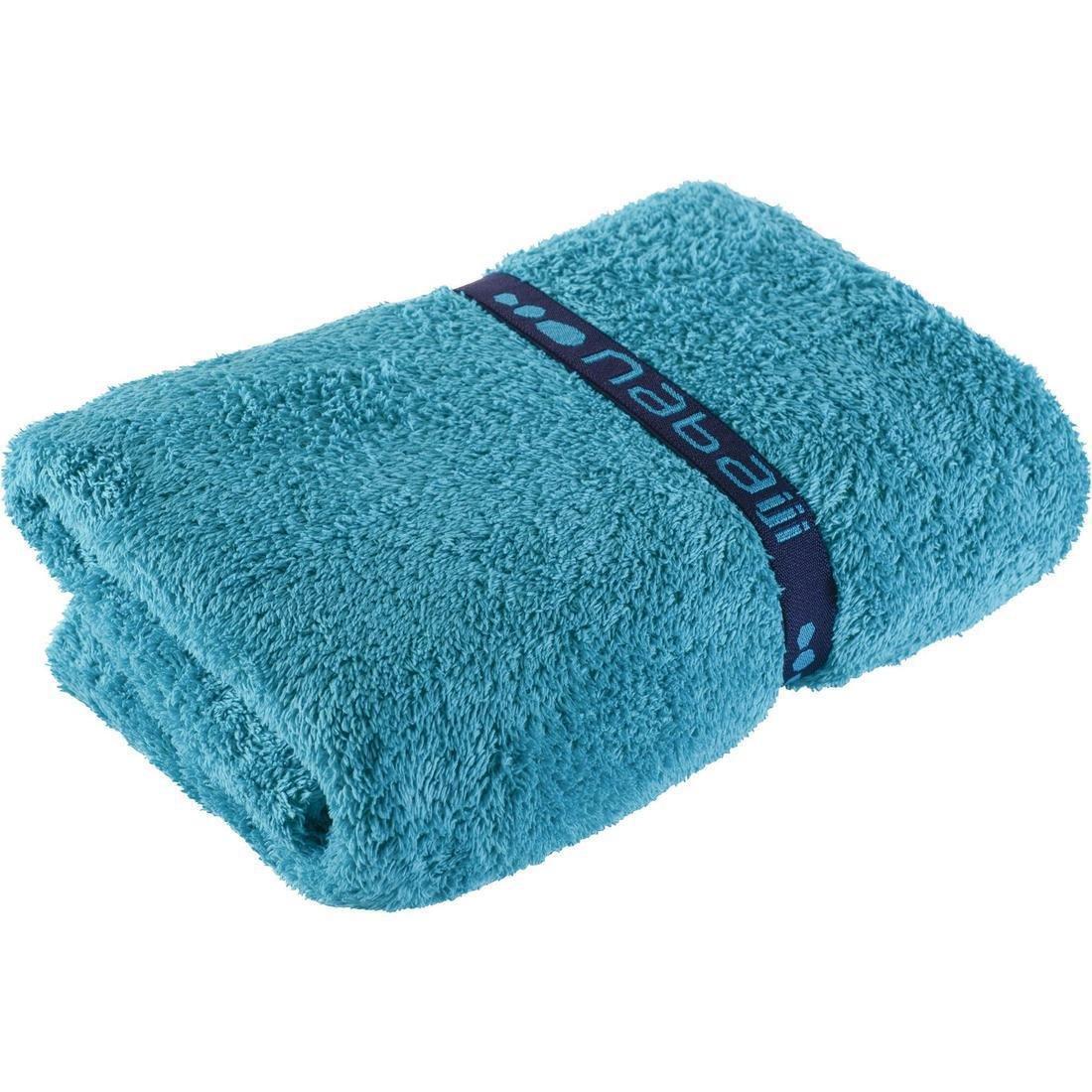 Swimming Ultra-Soft Microfibre Towel - Size Xl 110 X 175 Cm, Desert Rose, No Color, large image number 7