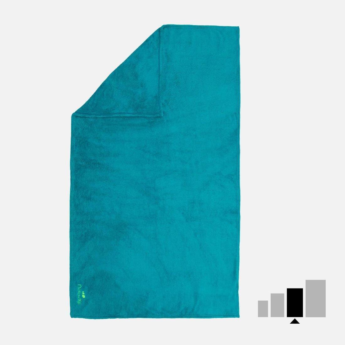 Ultra-Soft Microfibre Towel - Size L 80 X 130 Cm, Pink, No Color, large image number 1