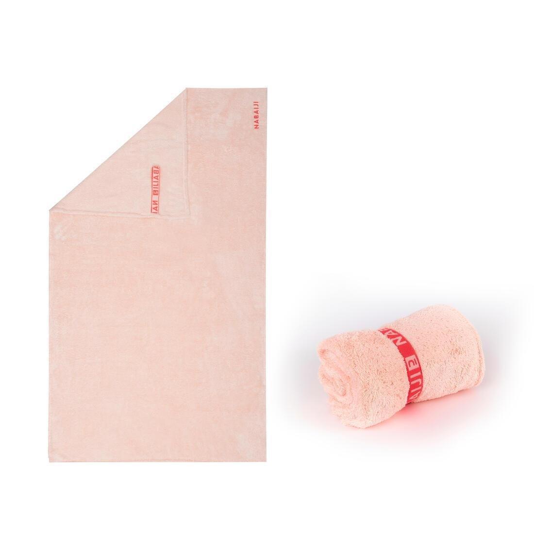 Ultra-Soft Microfibre Towel - Size L 80 X 130 Cm, Pink, No Color, large image number 3