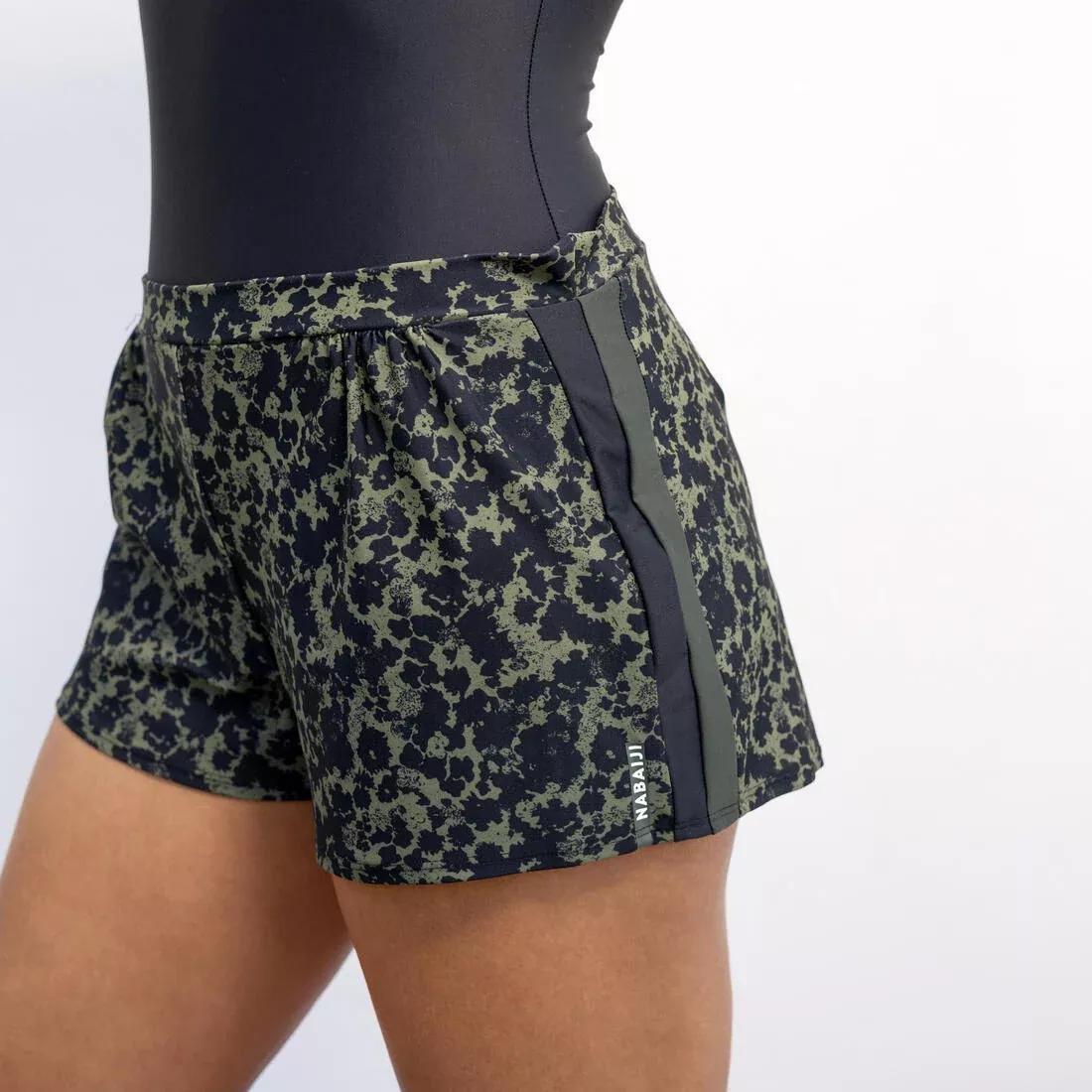 BLACK Women's 1-piece loose Aquafit swimsuit shorts Sofi Lica, , large image number 3