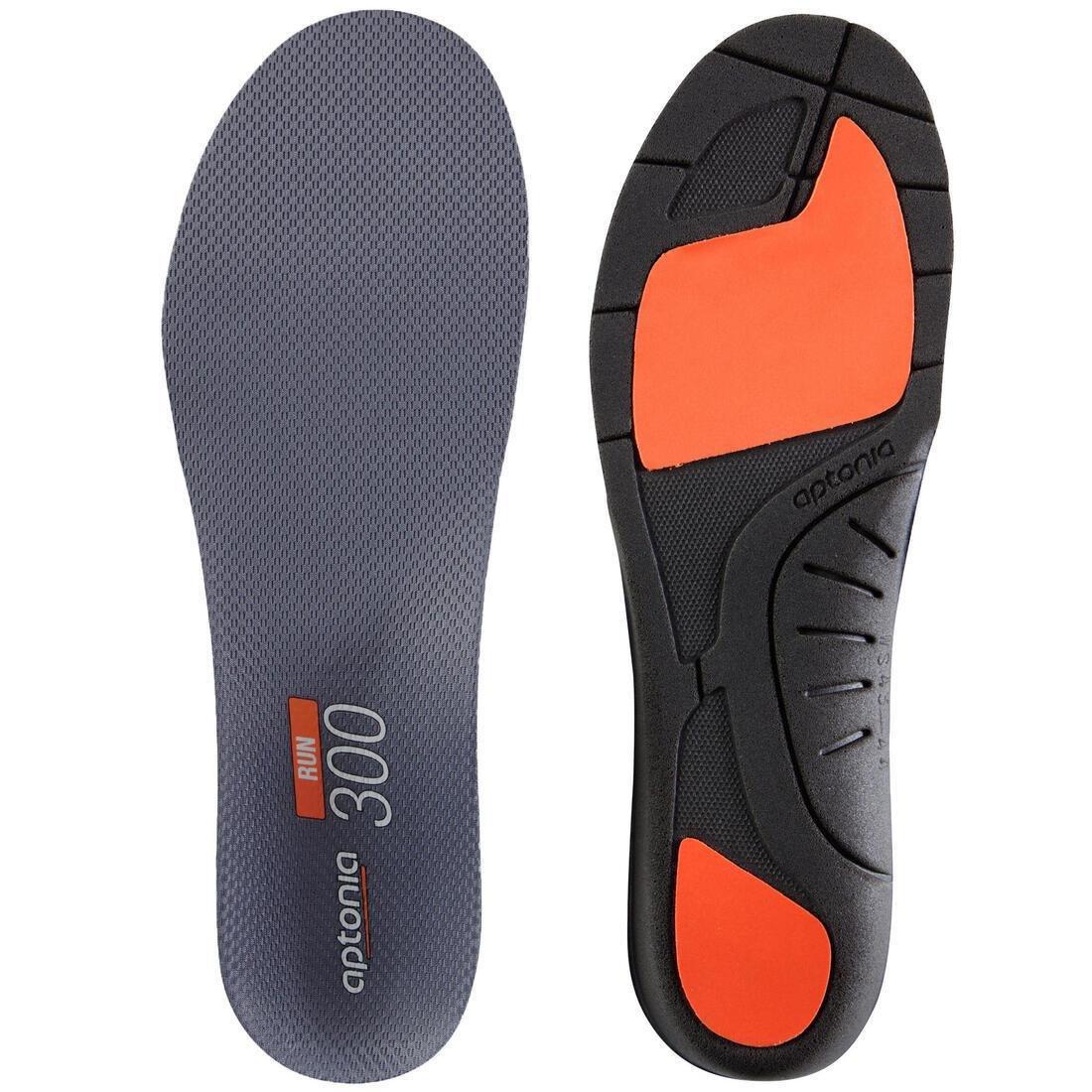 Run 300 Insoles, Grey, No Color, medium