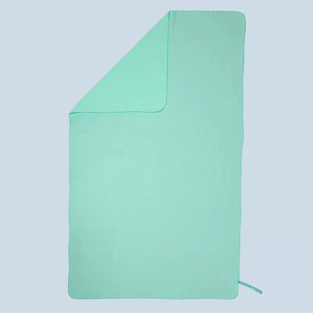 Microfibre Towel Ultra Lightweight - Size Xl 110 X 175 Cm, Green, No Color, large image number 0