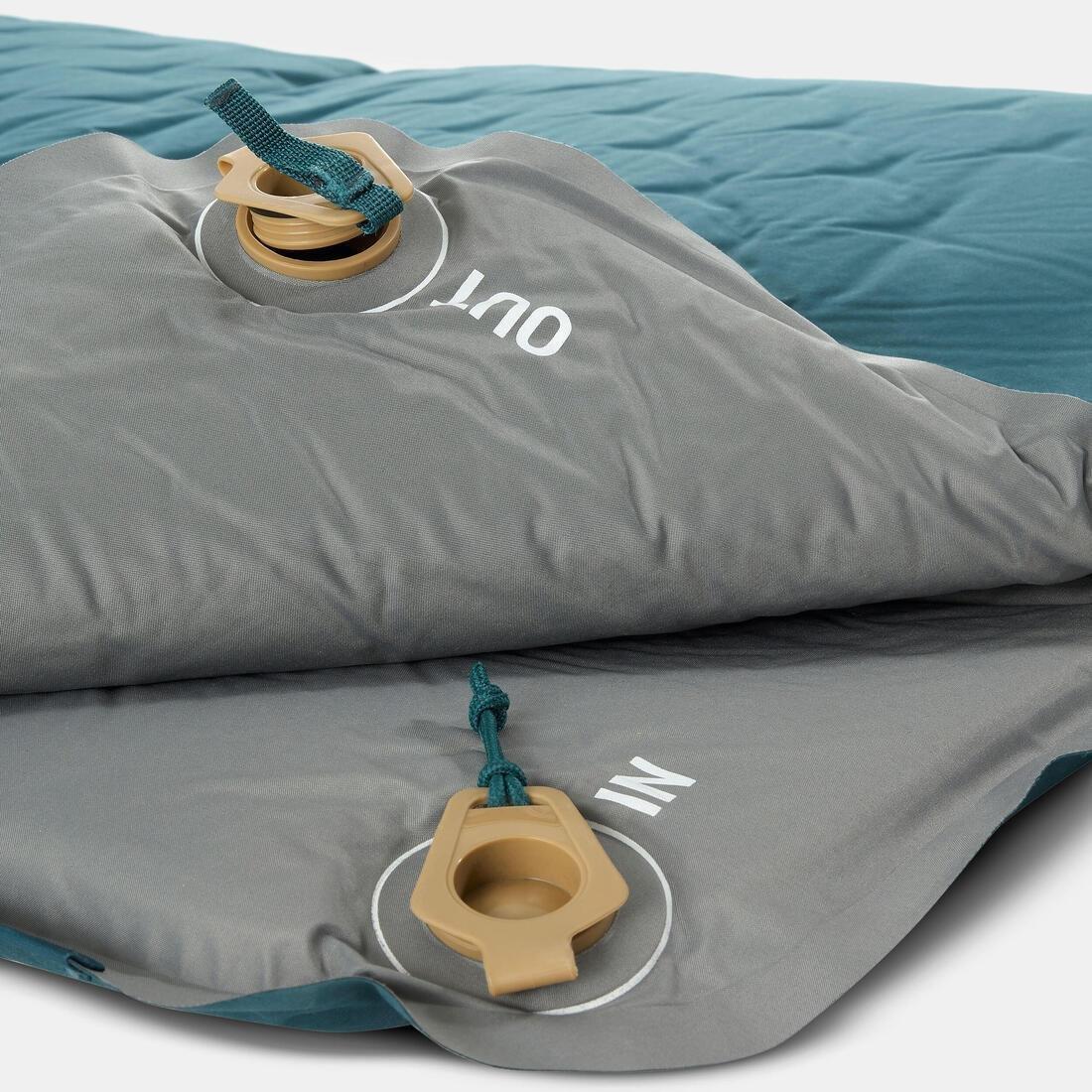 Self-Inflating Camping Mattress - Comfort 132 Cm - Set Of 2, Blue, No Color, large image number 5