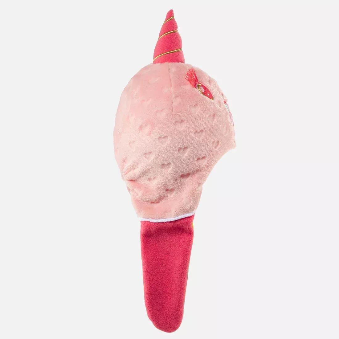 Kids Girls Peruvian Unicorn Hat, Pink, No Color, large image number 4