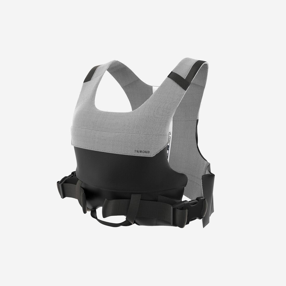 Buoyancy Life Jacket Ba 50 Newtons Sailing Club, Grey, No Color, large image number 0